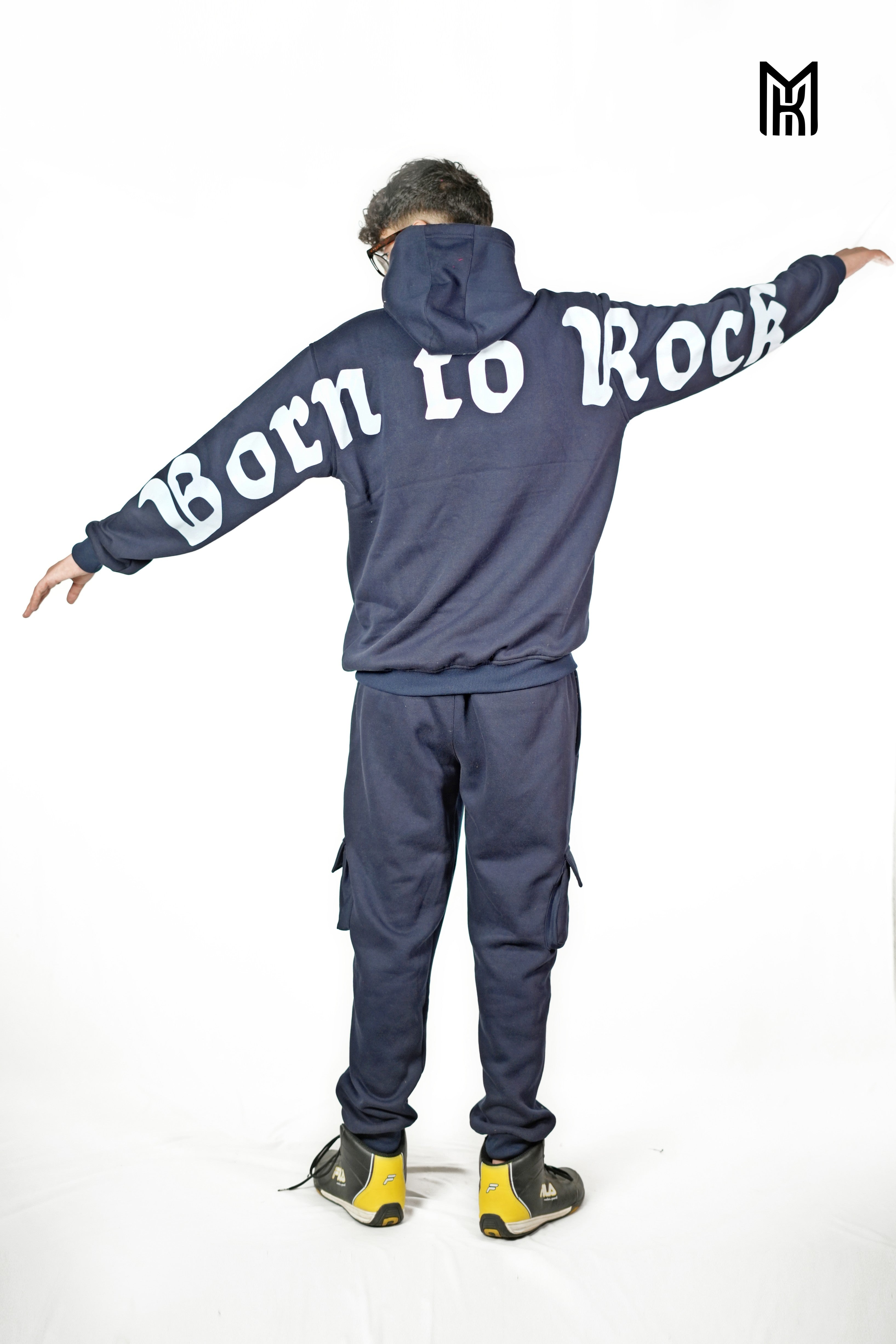 Born To Rock Extravagant Hoodie's Set